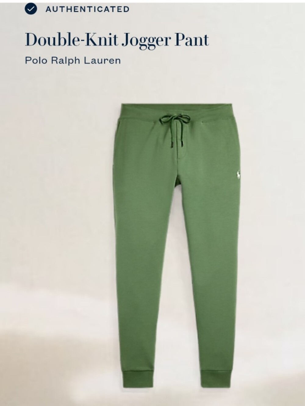 Double-Knit Jogger Pant